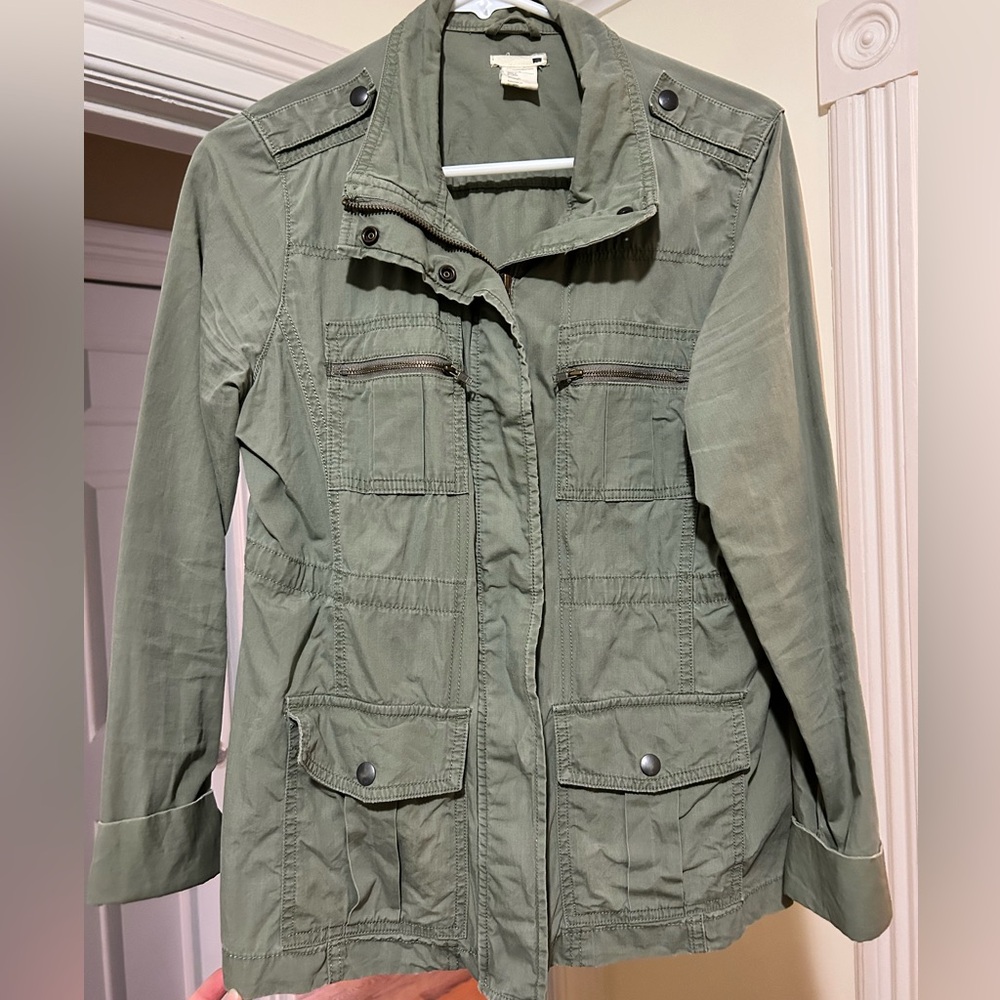 Levi’s green jacket, size medium